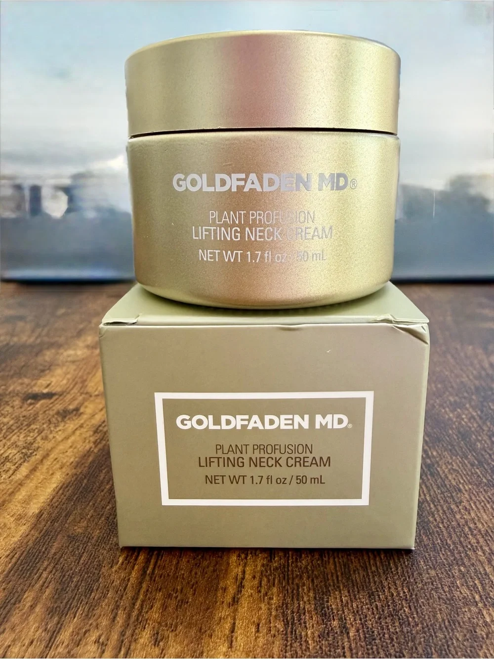 NEW Goldfaden MD Plant Profusion Lifting Neck Cream - 1.7 Fl oz / 50 mL
